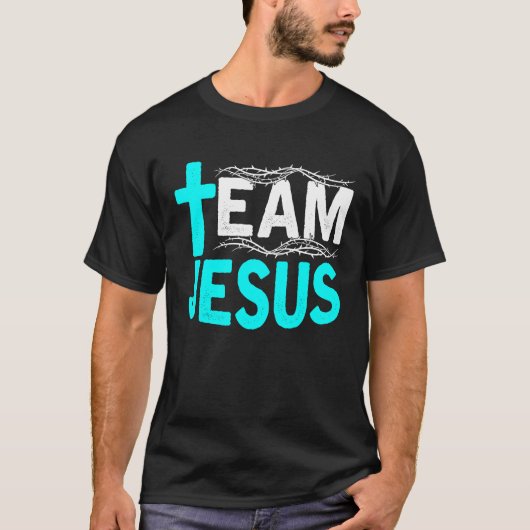 Team Jesus Christianity, Katholieken, Religie Fait T-shirt (Voorkant)