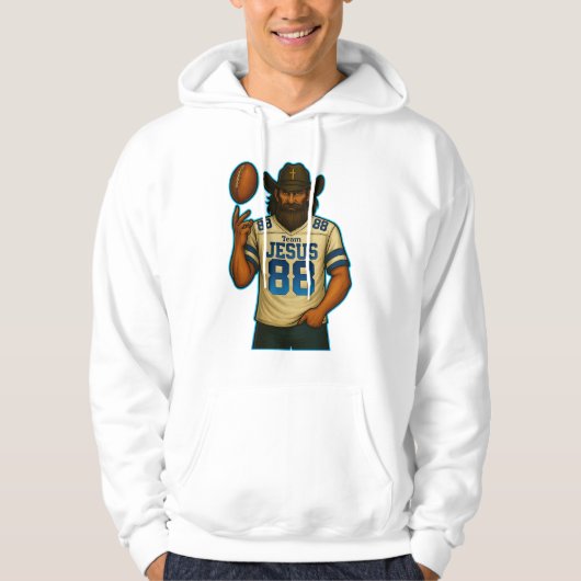 Team JESUS Football 88 - Christian Hoodie (Voorkant)