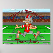 Team Jesus (Football) Poster (Voorkant)