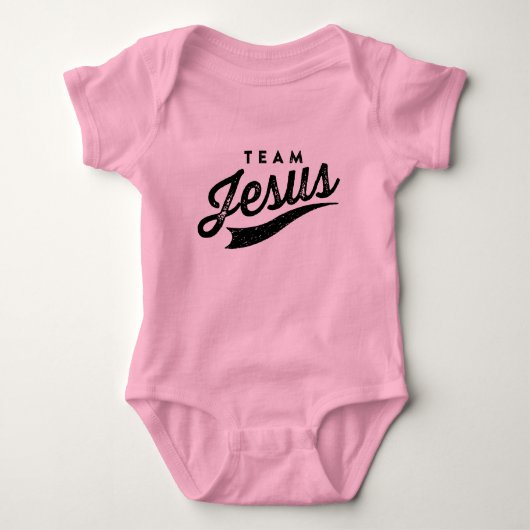 Team Jesus logo Baby Shirt (Voorkant)
