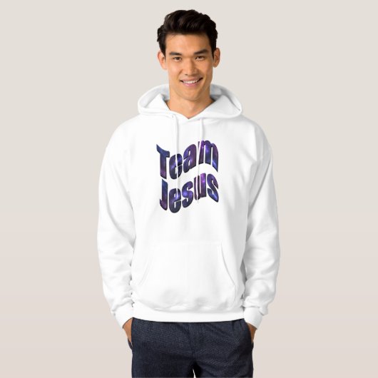 Team Jesus Logo, Hoodie (Voorkant volledig)