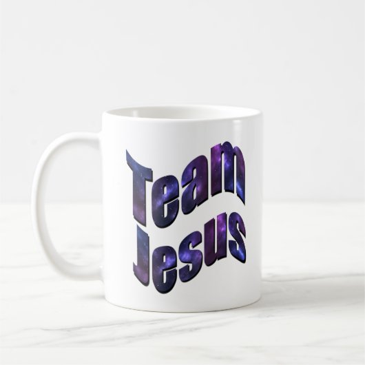 Team Jesus Logo, Koffiemok (Links)