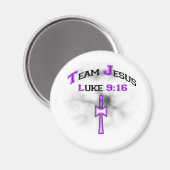 Team Jesus Luke 916 Magneet (Voorkant / Achterkant)