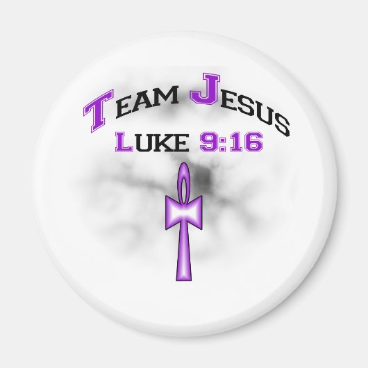 Team Jesus Luke 916 Magneet (Voorkant)