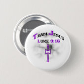 Team Jesus Luke 916 Ronde Button 5,7 Cm (Voorkant /achterkant)
