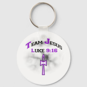 Team Jesus Luke 916 Sleutelhanger
