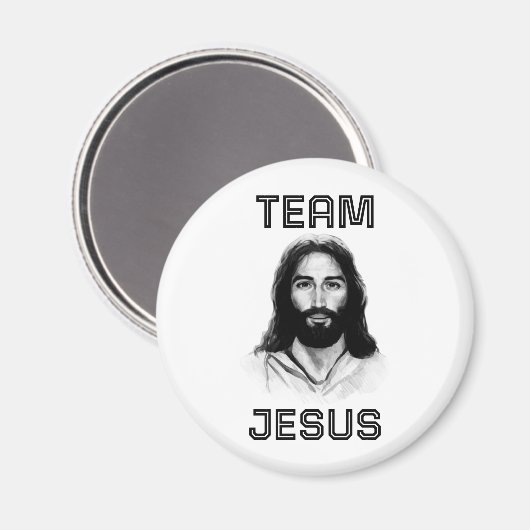 Team Jesus Magnet (Voorkant / Achterkant)