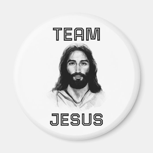 Team Jesus Magnet (Voorkant)