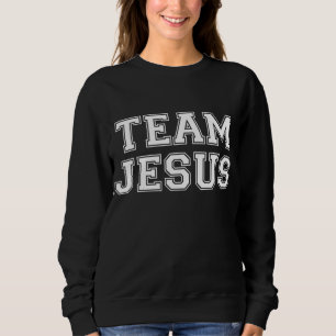 Team Jesus Mannen Vrouwen Kinderen Fun Christelijk Trui