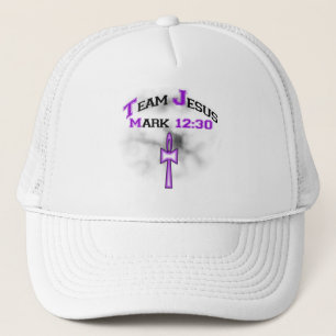 Team Jesus Mark 12:30 Trucker Pet