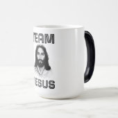 Team Jesus Morphing Mok (Voorkant rechts)