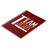 Team Jesus Notitieboek (Linkerzijde)