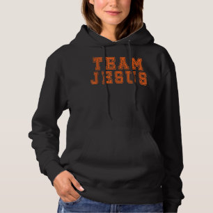 Team Jesus Religieuze Christelijke Believer Faith Hoodie