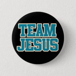 Team Jesus Ronde Button 5,7 Cm