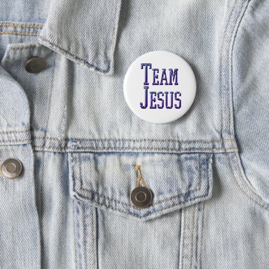 Team Jesus Ronde Button 5,7 Cm (In situ)