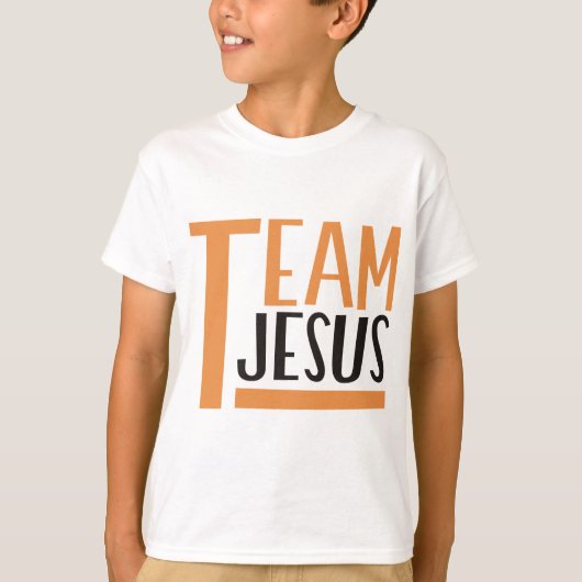 Team Jesus T-shirt (Voorkant)