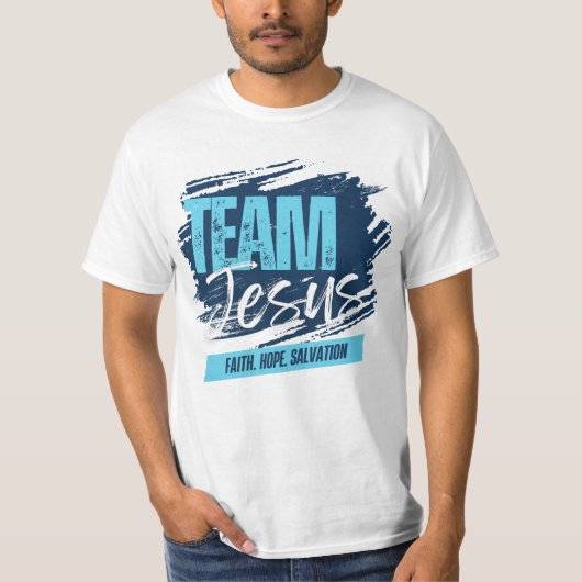 Team Jesus T-shirt (Voorkant)