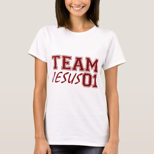 Team Jesus T-shirt (Voorkant)