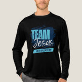 Team Jesus Tri-Blend Shirt (Voorkant volledig)