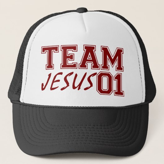Team Jesus Trucker Pet (Voorkant)