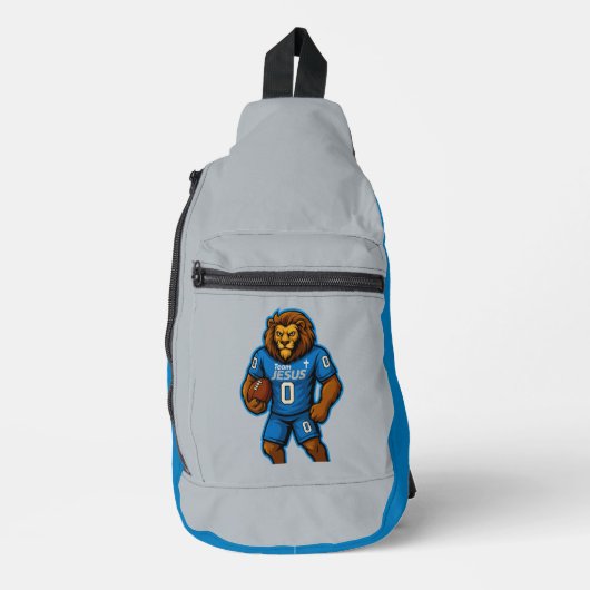 Team JESUS Voetbal 0 - Christelijk Sling Bag (Voorkant)