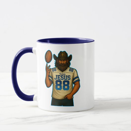 Team JESUS Voetbal 88 - Christelijk Mok (Links)