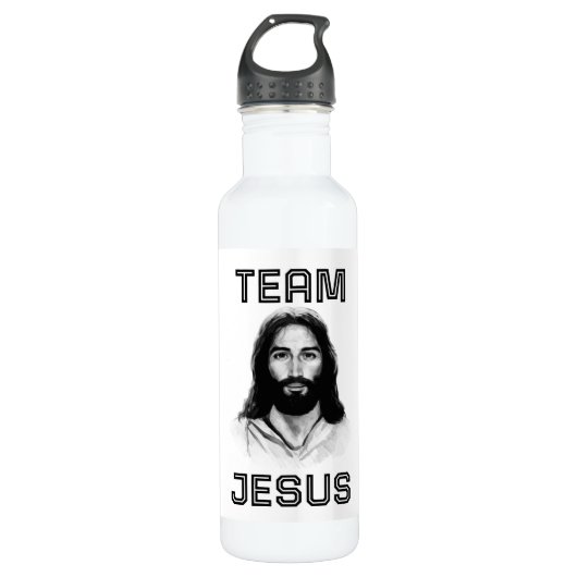 Team Jesus Water Bottle Waterfles (Voorkant)
