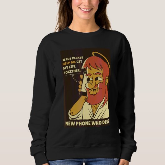 Team Jezus Christus Bijbelse Christelijke telefoon Trui (Voorkant)