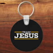 Team Jezus Christus Chrisitian kathodoxe God Sleutelhanger (Voorkant)