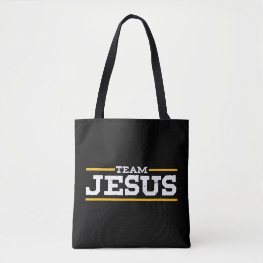 Team Jezus Christus Chrisitian kathodoxe God Tote Bag (Voorkant)
