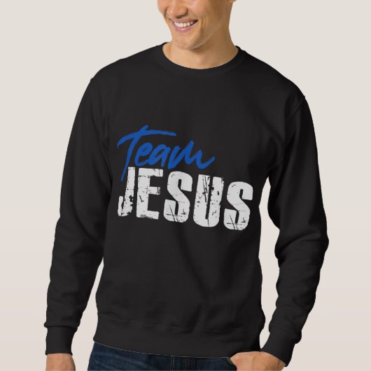 Team Jezus Christus Christelijk God Katholiek Orth Trui (Voorkant)