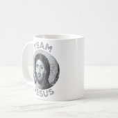 Team Jezus: Christus Pantocrator Icoon Koffiemok (Voorkant links)