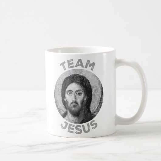 Team Jezus: Christus Pantocrator Icoon Koffiemok (Rechts)