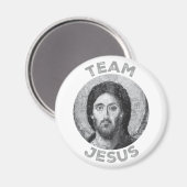 Team Jezus: Christus Pantocrator Magneet (Voorkant / Achterkant)