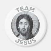 Team Jezus: Christus Pantocrator Magneet (Voorkant)