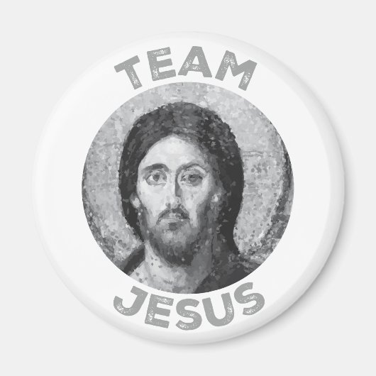 Team Jezus: Christus Pantocrator Magneet (Voorkant)