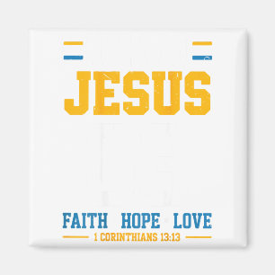 Team Jezus Geloof Hoop Liefde Matching Familie Chr Magneet