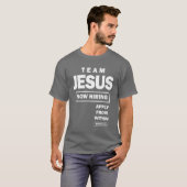 Team Jezus is nu van binnen | Christia T-shirt (Voorkant volledig)