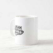 Team Jezus T-shirt Koffiemok (Voorkant links)