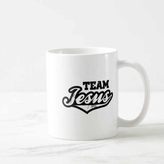 Team Jezus T-shirt Koffiemok (Rechts)