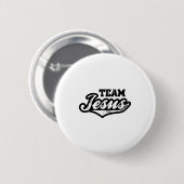 Team Jezus T-shirt Ronde Button 5,7 Cm (Voorkant /achterkant)