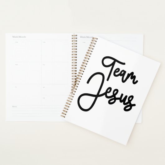Team Jezus Verenigen in geloof & liefde Planner (Display)
