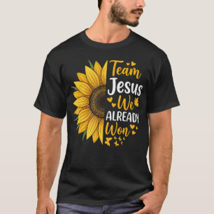 Team Jezus We Hebben Al Gewonnen T-shirt