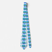 Team Jigzaag Puzzle Stropdas (Voorkant)