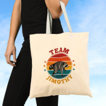 Team Jimothy de Legendarische Wasbeer Goud Rood Bl