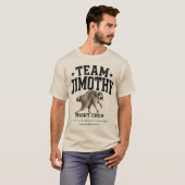 Team Jimothy Night Crew Booklover T-shirt (Voorkant volledig)