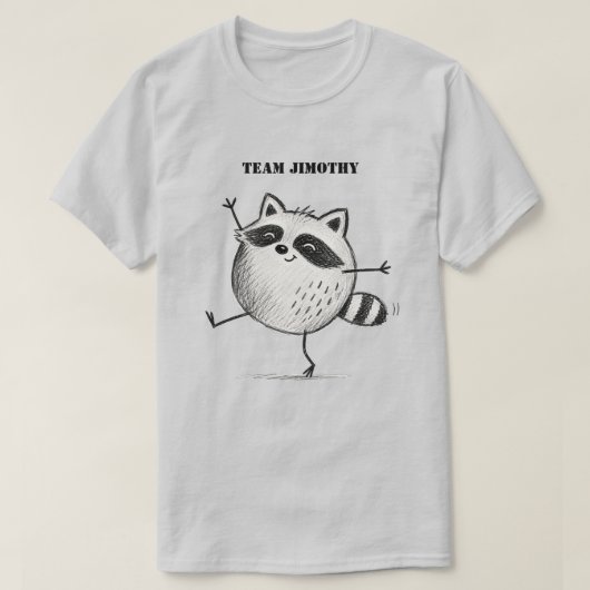 Team Jimothy T-shirt (Design voorkant)