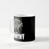 Team Jimothy Virale Wasbeer Grappig Koffiemok (Voorkant links)