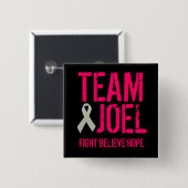 TEAM JOEL BUTTON (Voorkant /achterkant)