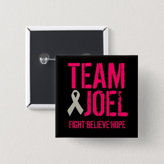 TEAM JOEL BUTTON (Voorkant /achterkant)